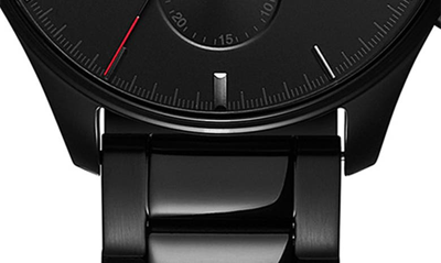 Mvmt Men's Chronograph Airhawk Black-tone Stainless Steel Bracelet Watch 42mm In Black
