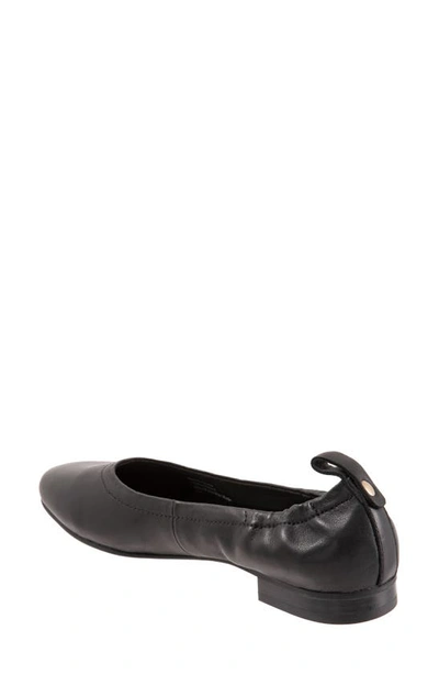 Shop Trotters Gia Ballet Flat In Black
