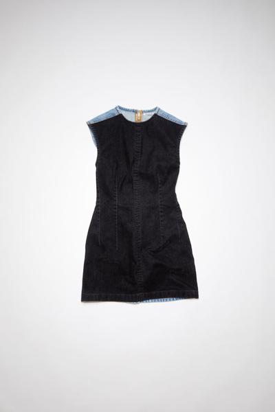 Shop Acne Studios Sleeveless Mini Dress In Black