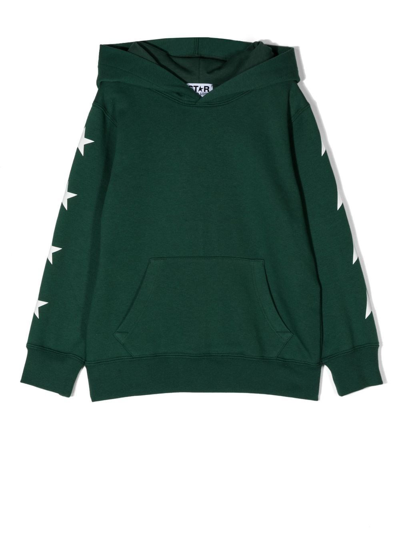 Shop Golden Goose Hoodie Sweater In Green