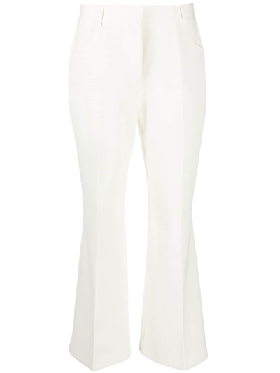 Stella Mccartney Twill Tailored Pants In Neutro