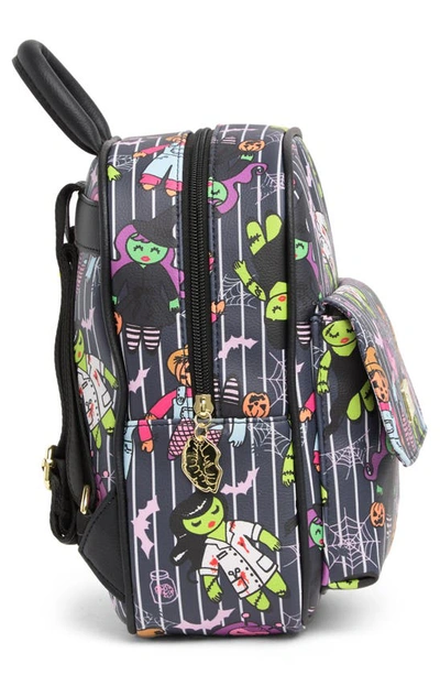 Shop Luv Betsey By Betsey Johnson Mid Size Backpack In Spooky Dolls