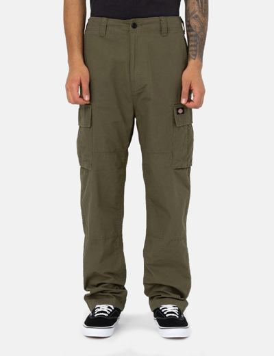 Shop Dickies Eagle Bend Cargo Pant (relaxed/ripstop) In Green