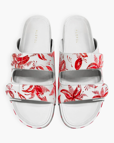 Shop Alepel Women's Cayena Slide Sandal In White