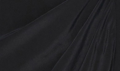 Shop Jonathan Simkhai Standard Destiny Cutout Long Sleeve Wrap Dress In Black