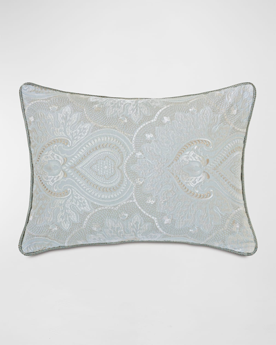Shop Eastern Accents Danae Embroidered Decorative Pillow In Assorted
