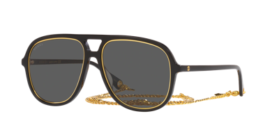 Shop Gucci Woman Sunglasses Gg1077s In Black