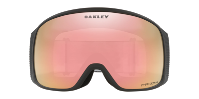 Shop Oakley Man Sunglass Oo7104 Flight Tracker L Snow Goggles In Prizm Rose Gold Iridium