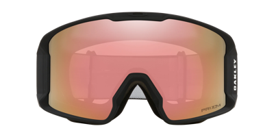 Shop Oakley Man Sunglass Oo7070 Line Miner™ L Snow Goggles In Prizm Rose Gold Iridium