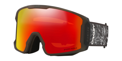 Shop Oakley Unisex Sunglasses Oo7070 Line Miner™ L Snow Goggles In Prizm Snow Torch Iridium