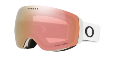 Shop Oakley Unisex Sunglass Oo7064 Flight Deck™ M Snow Goggles In Prizm Rose Gold Iridium