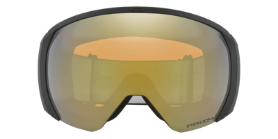 Shop Oakley Man Sunglass Oo7110 Flight Path L Snow Goggles In Prizm Sage Gold Iridium