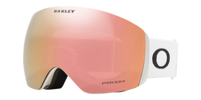 Shop Oakley Unisex Sunglass Oo7050 Flight Deck™ L Snow Goggles In Prizm Rose Gold Iridium