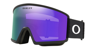 Shop Oakley Man Sunglass Oo7120 Target Line L Snow Goggles In Violet Iridium