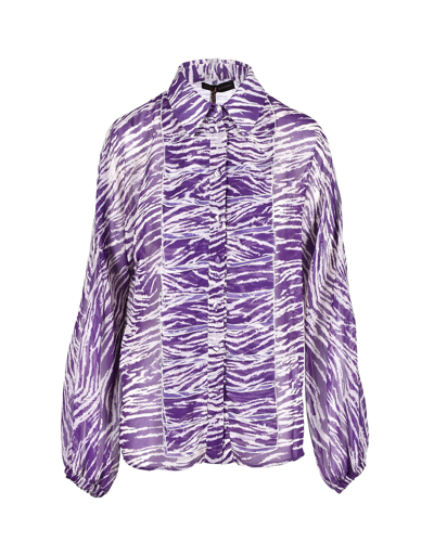 Shop Alessandro Dell'acqua Womens Violet Shirt In Purple