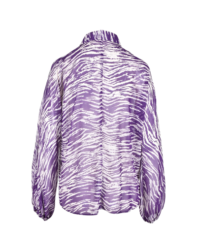 Shop Alessandro Dell'acqua Womens Violet Shirt In Purple