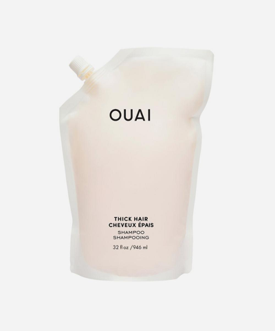 Shop Ouai Thick Hair Shampoo Refill 946ml