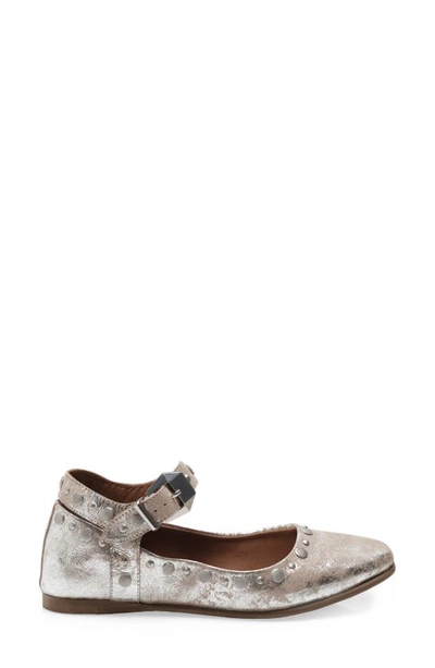 Free People Mystic Mary Jane Flats In Champagne