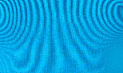 English Factory Twist Cutout Back Top In Sky Blue