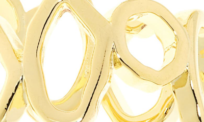 Cult Gaia Chaya Sculpted Wraparound Ring In Gold