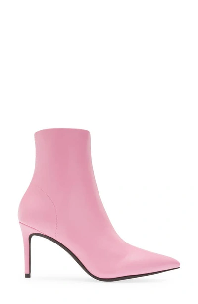 Jeffrey Campbell Nixie Pointed Toe Bootie In Pink
