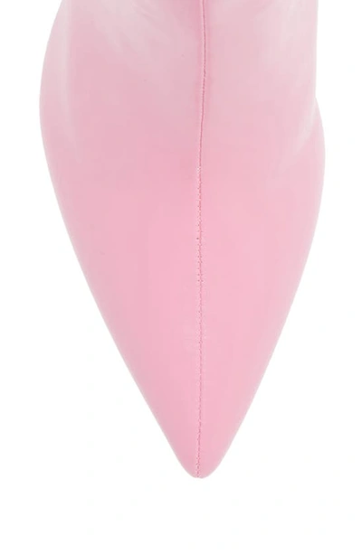 Jeffrey Campbell Nixie Pointed Toe Bootie In Pink