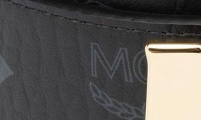Shop Mcm Claus Reversible Belt In Black