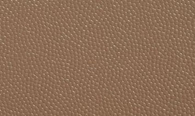 Shop Saint Laurent Uptown Pebbled Calfskin Leather Wallet On A Chain In 2346 Taupe