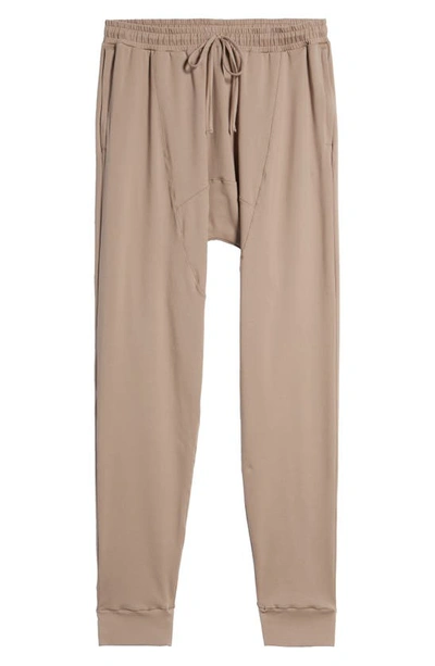 Shop Alo Yoga Revitalize Drawstring Pants In Gravel