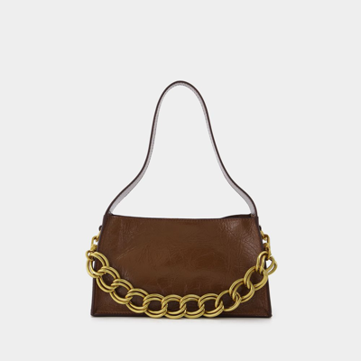 Shop Manu Atelier Mini Kesme Bag In Brown