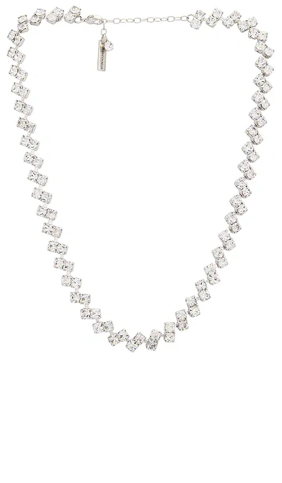 Jennifer Behr Minna Swarovski Crystal Necklace In Crystal