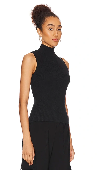 Shop Sanctuary Sleeveless Mock Neck Top In Black