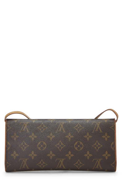 Pre-owned Louis Vuitton Monogram Canvas Pochette Twin Gm