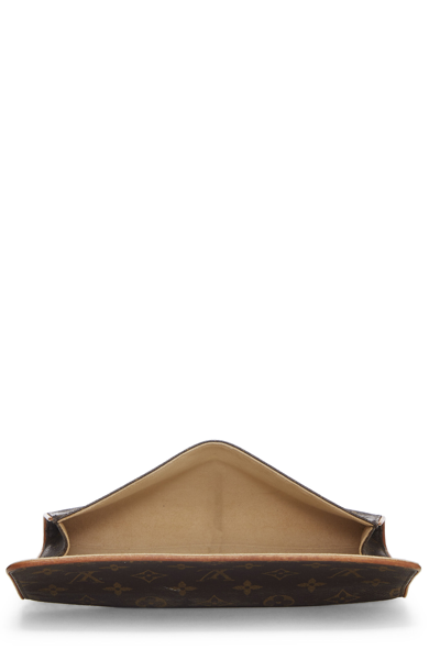 Pre-owned Louis Vuitton Monogram Canvas Pochette Twin Gm