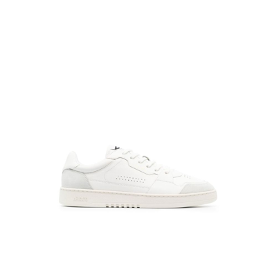 Shop Axel Arigato White Dice Lo Leather Sneakers