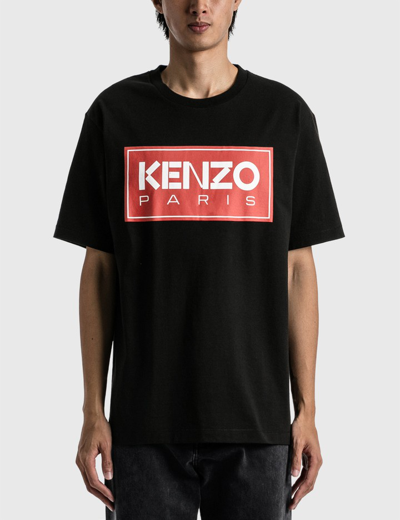 Shop Kenzo Paris T-shirt In Black