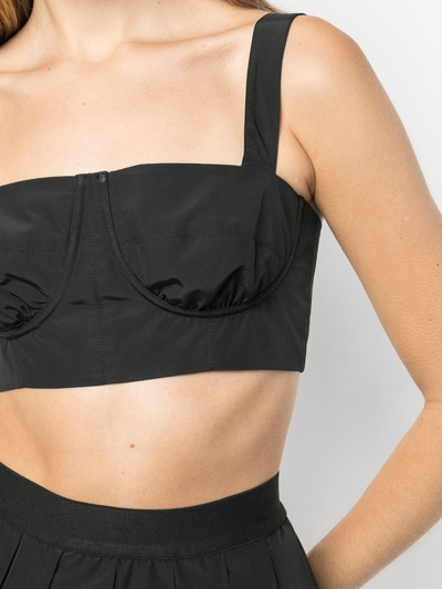 3.1 Phillip Lim The Day Bra Top In Black