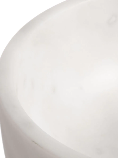 Shop Bloc Studios Lotte Marble Bowl In White