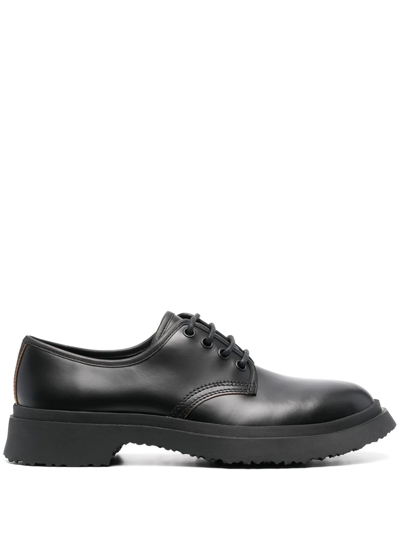 Shop Camper Lace-up Leather Brogues In Black