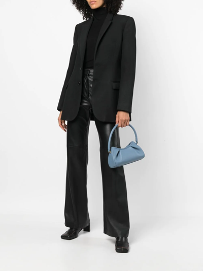 Elleme Dimple Shoulder Bag In Blau
