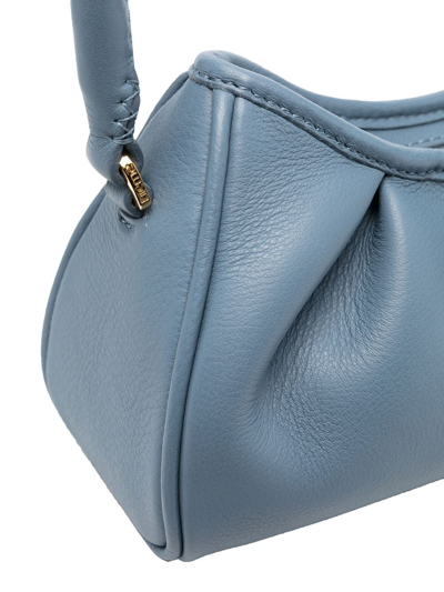 Elleme Dimple Shoulder Bag In Blau