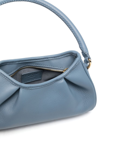 Elleme Dimple Shoulder Bag In Blau