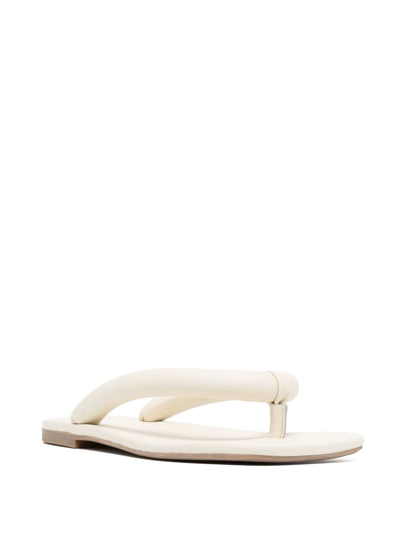 Shop Staud Rio Thong Sandals In Nude