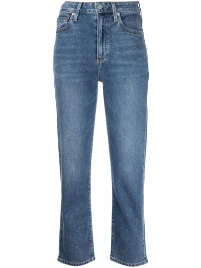 Shop Le Jean Sabine Straight-leg Jeans In Blue