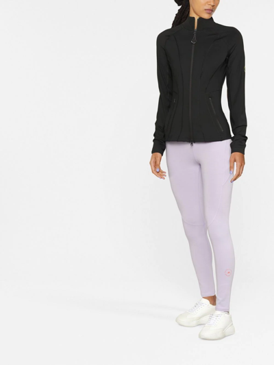 Shop Adidas By Stella Mccartney 7/8 Yoga Leggings In Violett