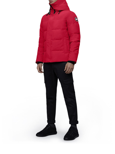 Shop Canada Goose Macmillan Parka In Red