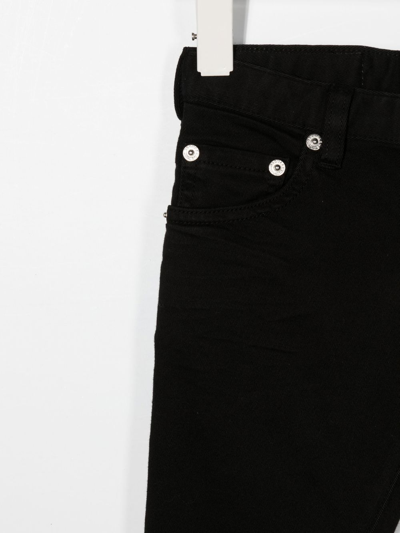 Dsquared2 Slim Jeans With Application In Black