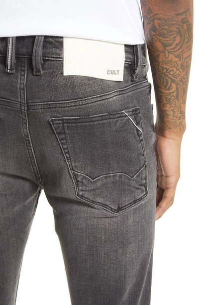 Cult Of Individuality Distressed Super Skinny Jeans In Flint