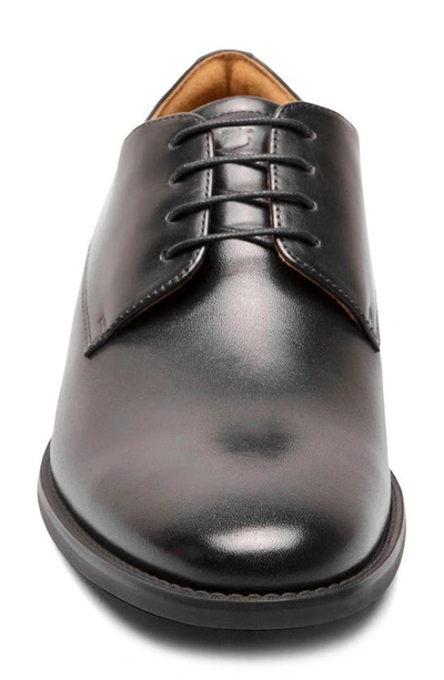 Florsheim Santucci Plain Toe Derby In Black