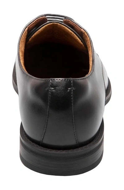 Florsheim Santucci Plain Toe Derby In Black